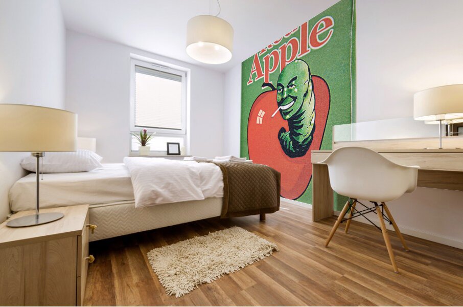 Hollywood Apples Mural print